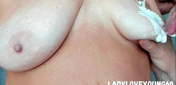 Stepmom breastfeed fetish and nipples orgasm